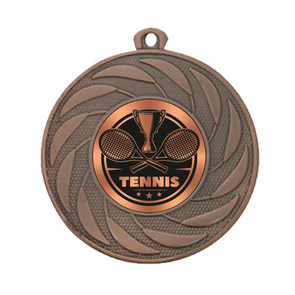 Tennis 50mm Medal