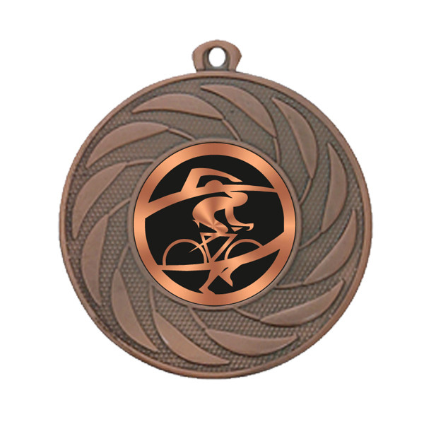 Triathlon 50mm Medal