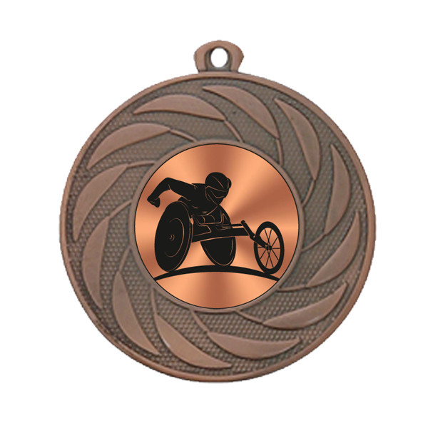 Wheelchair Sports 50mm Medal