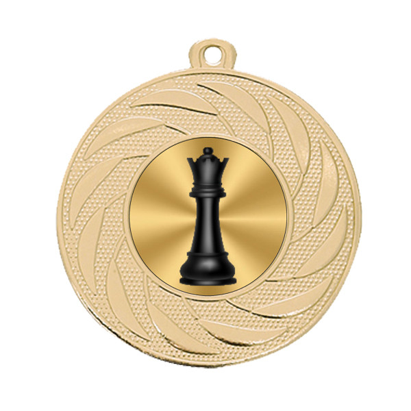 Chess 50mm Medal