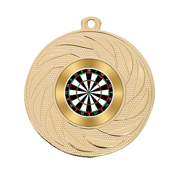 Darts 50mm Medal