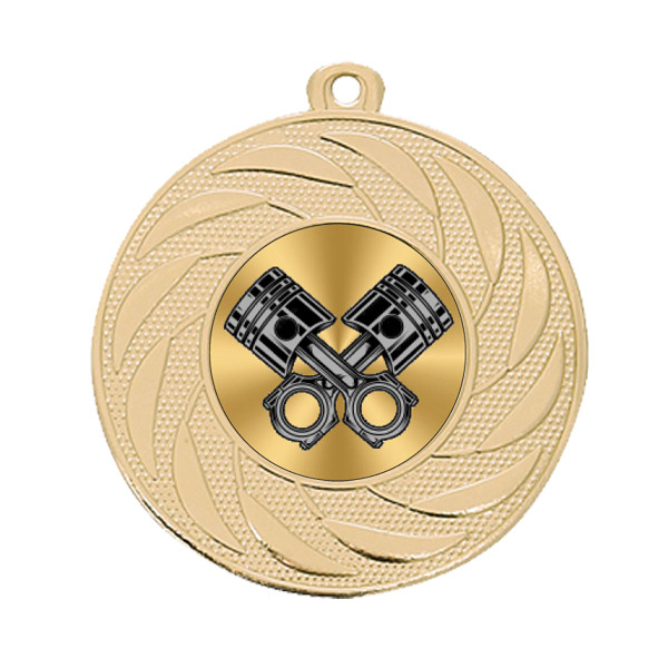 Motorsport 50mm Medal