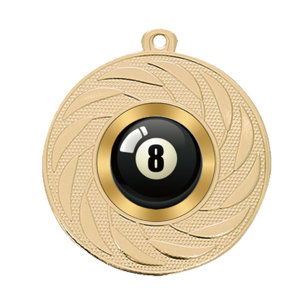 Pool 50mm Medal