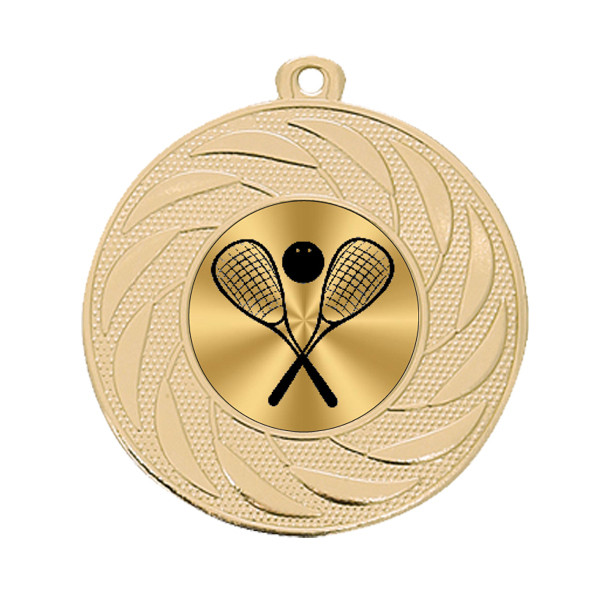 Squash 50mm Medal