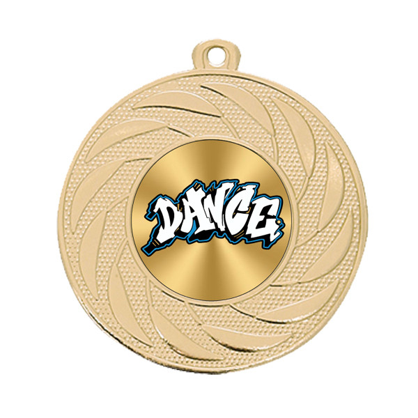 Street Dancing 50mm Medal