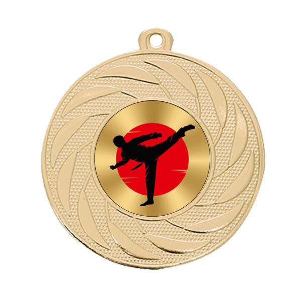 Taekwondo 50mm Medal