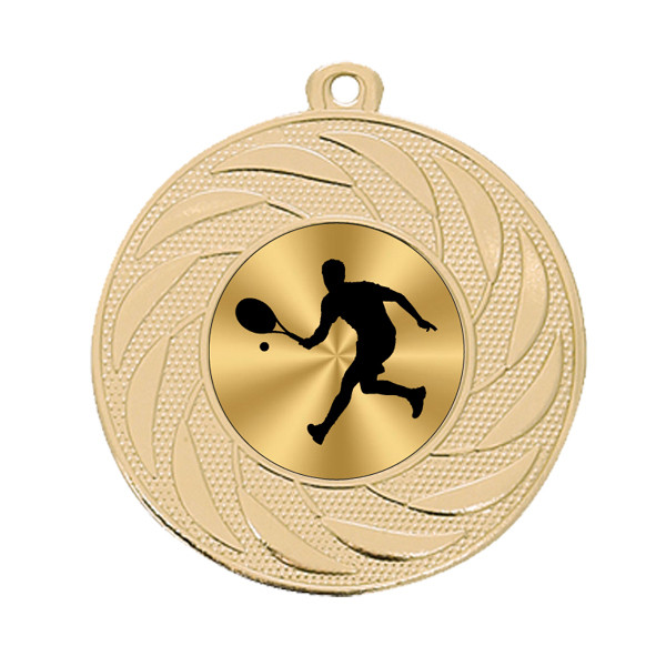 Tennis 50mm Medal