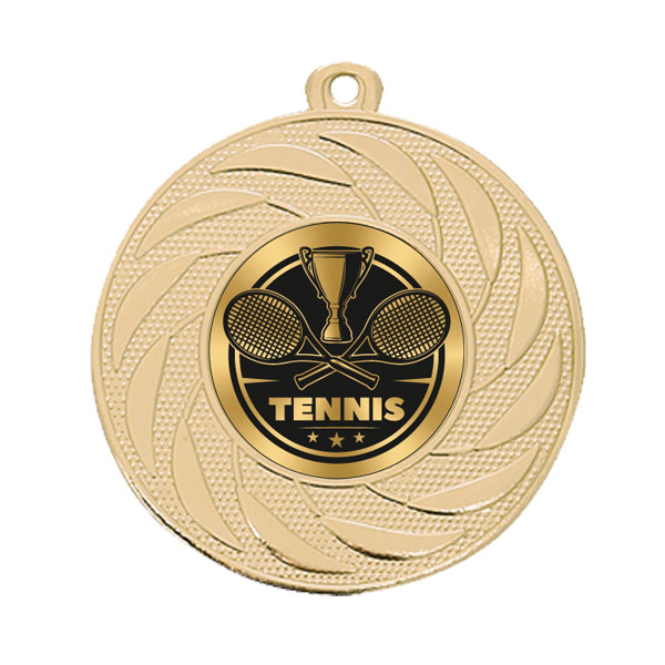 Tennis 50mm Medal