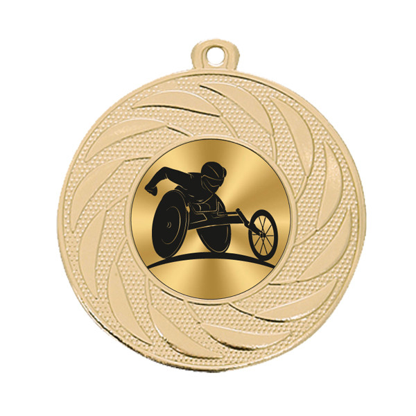 Wheelchair Sports 50mm Medal