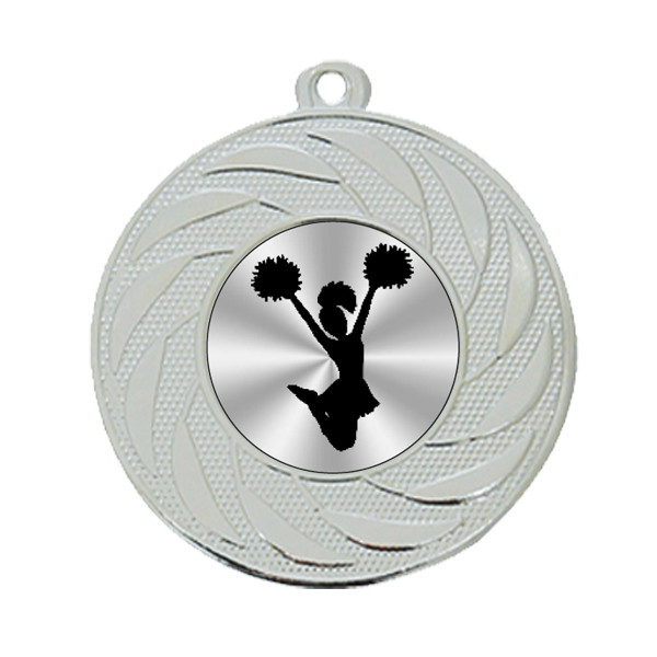 Cheerleading 50mm Medal