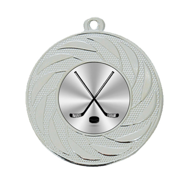 Ice Hockey 50mm Medal