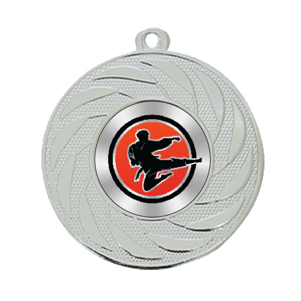 Karate 50mm Medal