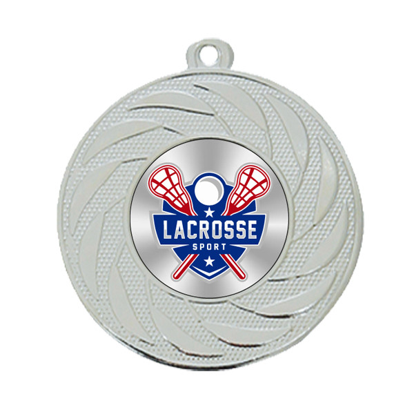 Lacrosse 50mm Medal