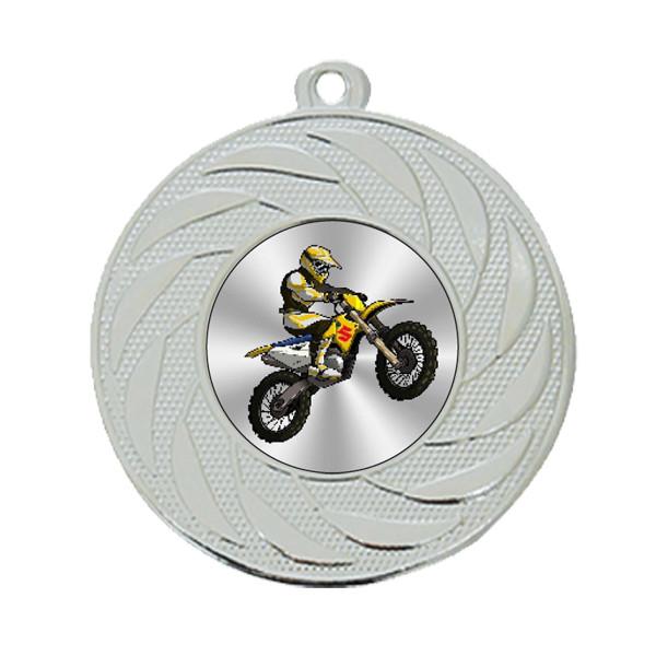 Motocross 50mm Medal