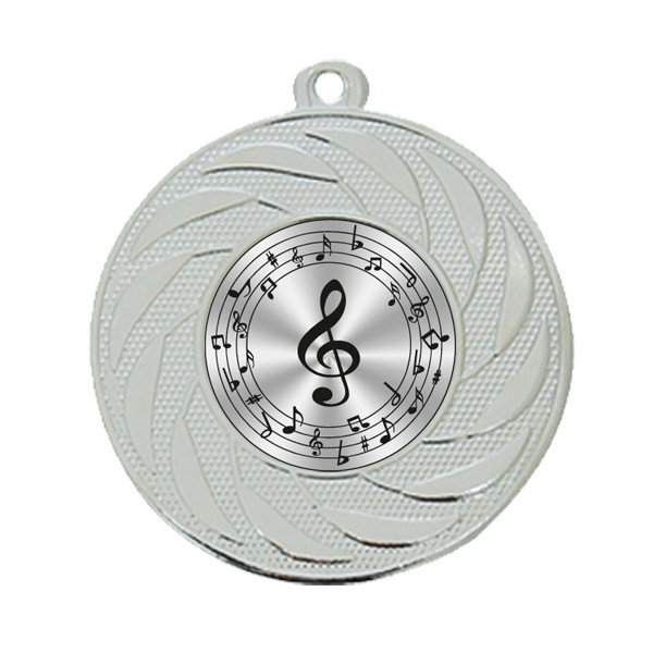 Music 50mm Medal
