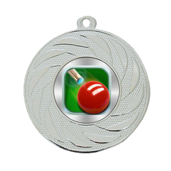 Snooker 50mm Medal