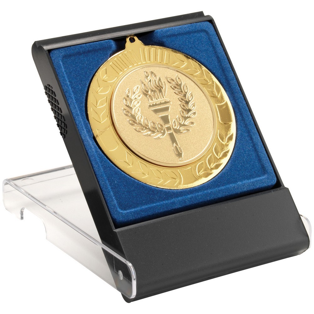 Plastic Medal Box with Clear Lid