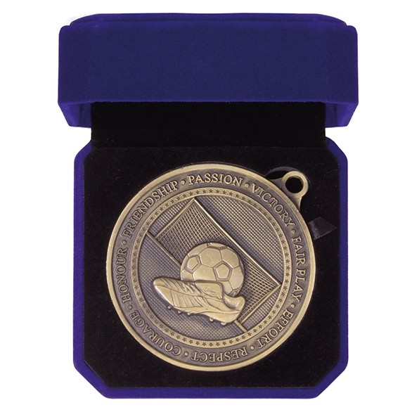 Olympia Football Boot Medal & Box