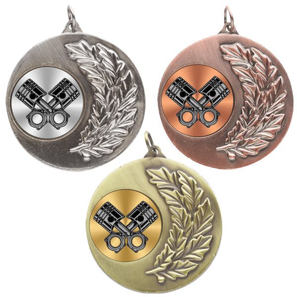 Motorsport Laurel Wreath 50mm Medal