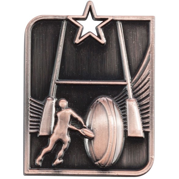 Centurion Star Series Rugby Medal 