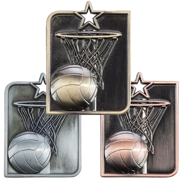 Centurion Star Series Netball Medal