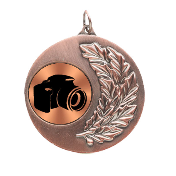 Photography Laurel Wreath 50mm Medal