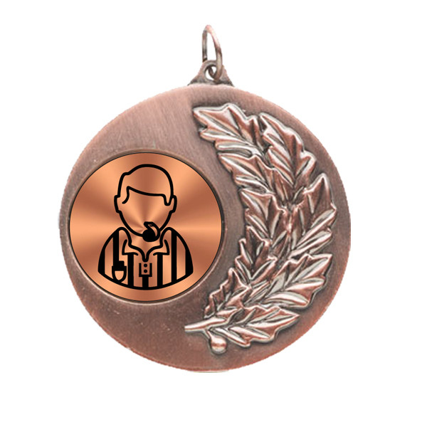 Referee Laurel Wreath 50mm Medal