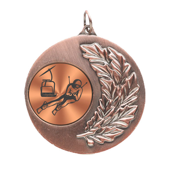 Winter Sports Laurel Wreath 50mm Medal