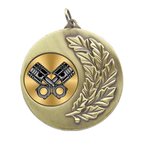 Motorsport Laurel Wreath 50mm Medal
