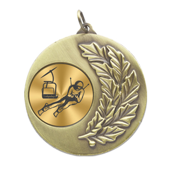 Winter Sports Laurel Wreath 50mm Medal