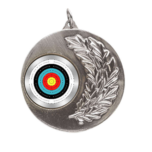 Archery Laurel Wreath 50mm Medal
