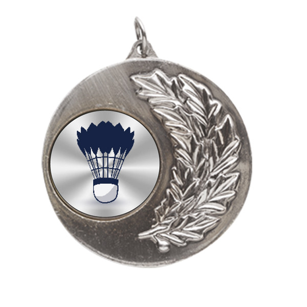 Badminton Laurel Wreath 50mm Medal
