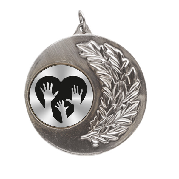 Charity Laurel Wreath 50mm Medal