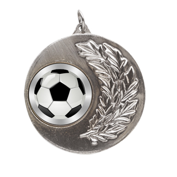 Football Laurel Wreath 50mm Medal
