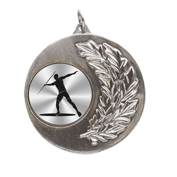 Javelin Laurel Wreath 50mm Medal