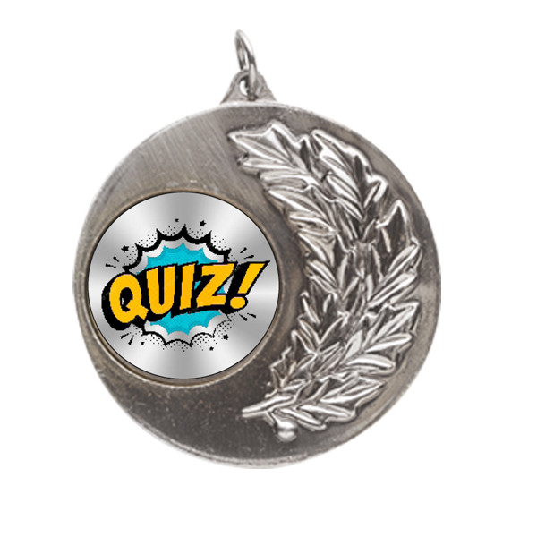 Quiz Laurel Wreath 50mm Medal
