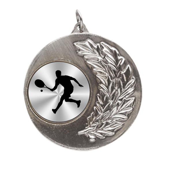 Tennis Laurel Wreath 50mm Medal