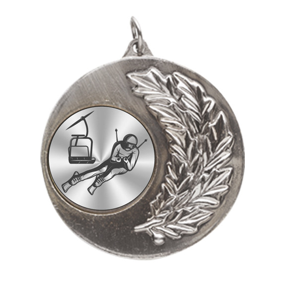 Winter Sports Laurel Wreath 50mm Medal