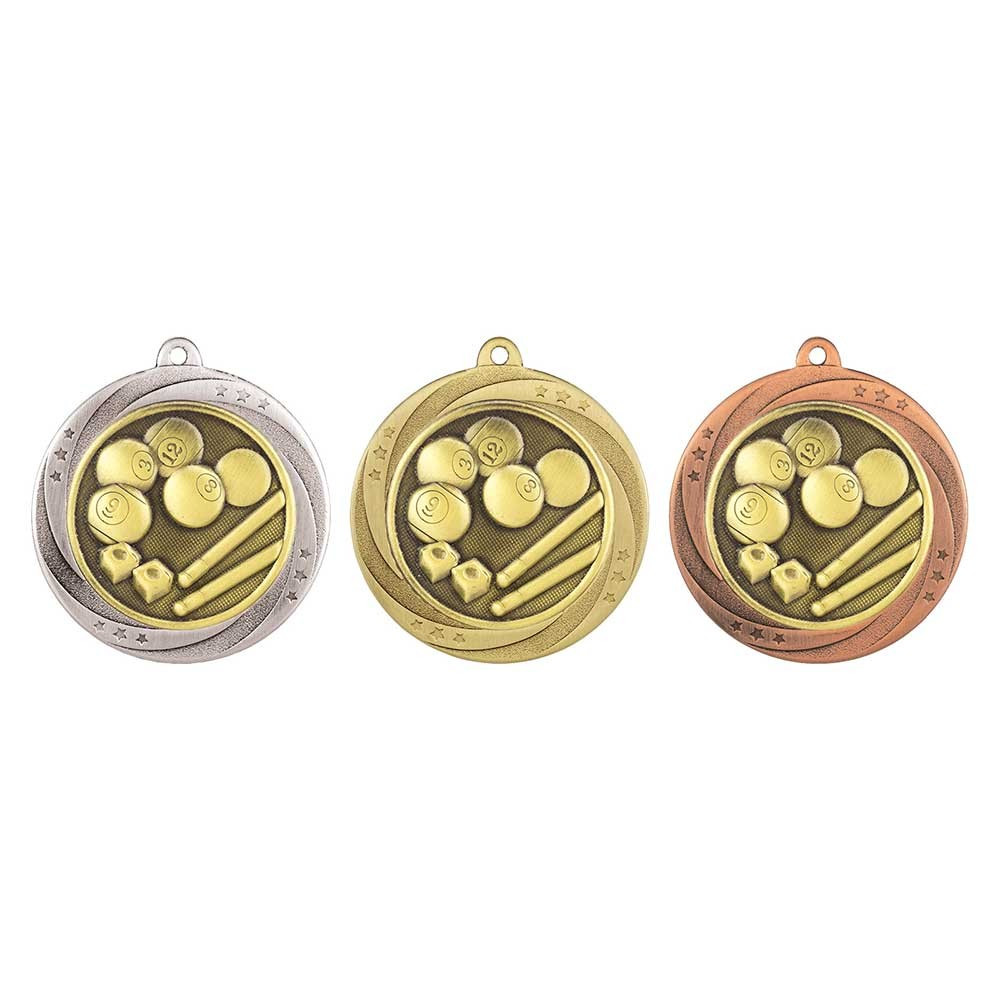 Superstar Pool Medal 