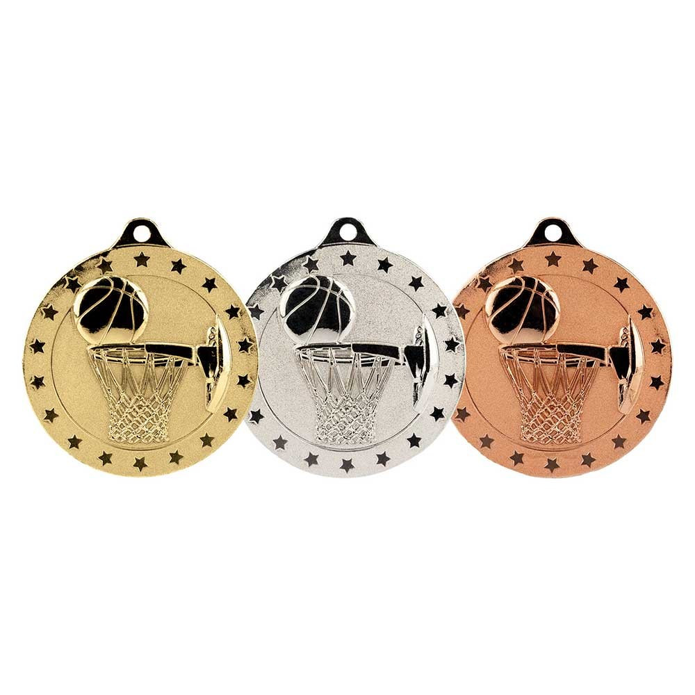 Cascade Stars Basketball Medal