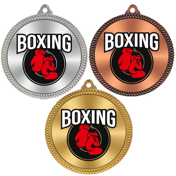 Boxing 60mm Medal