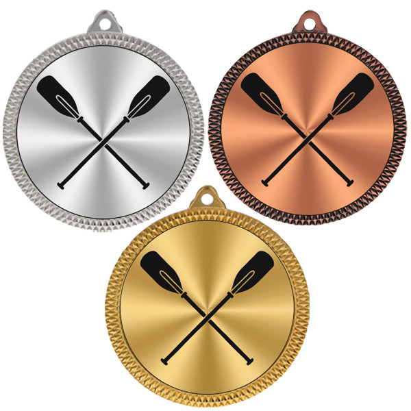 Canoeing 60mm Medal