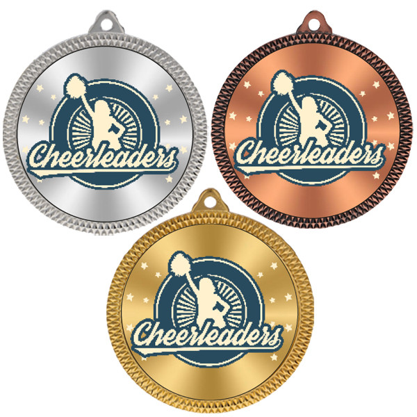 Cheerleading 60mm Medal