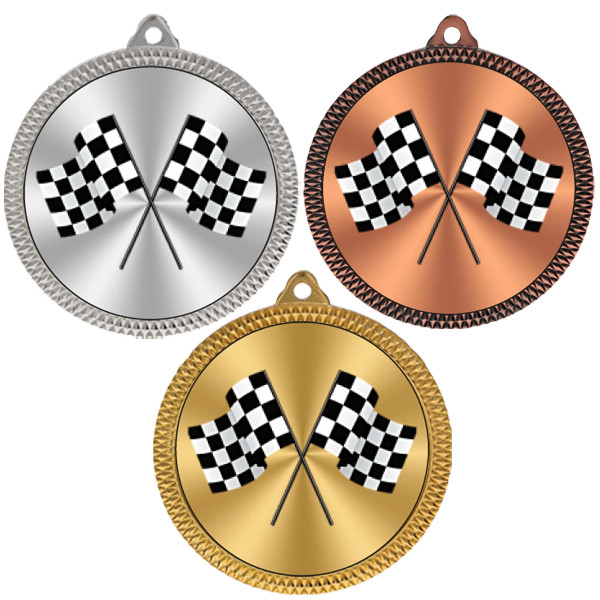 Motorsport 60mm Medal