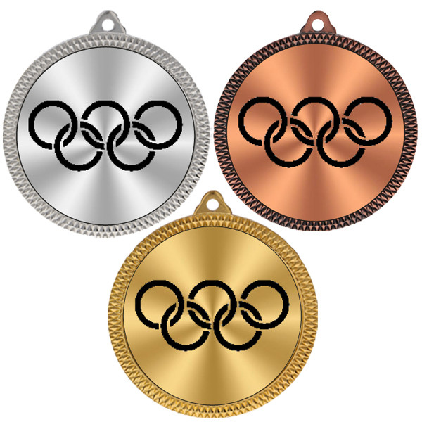 Five Rings 60mm Medal