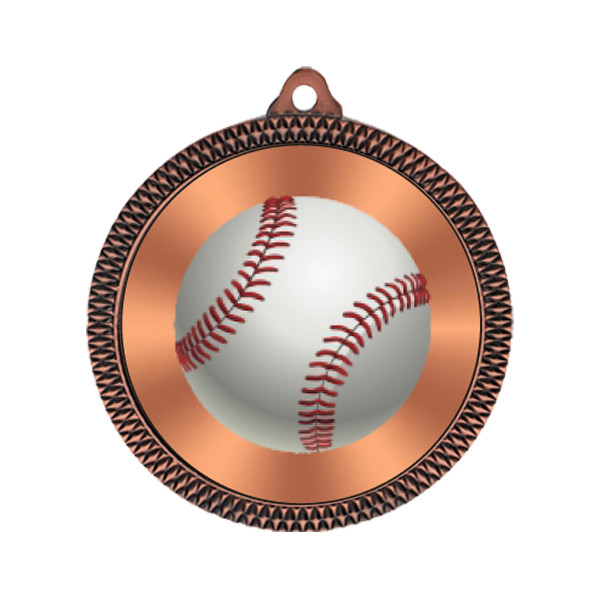 Baseball 60mm Medal