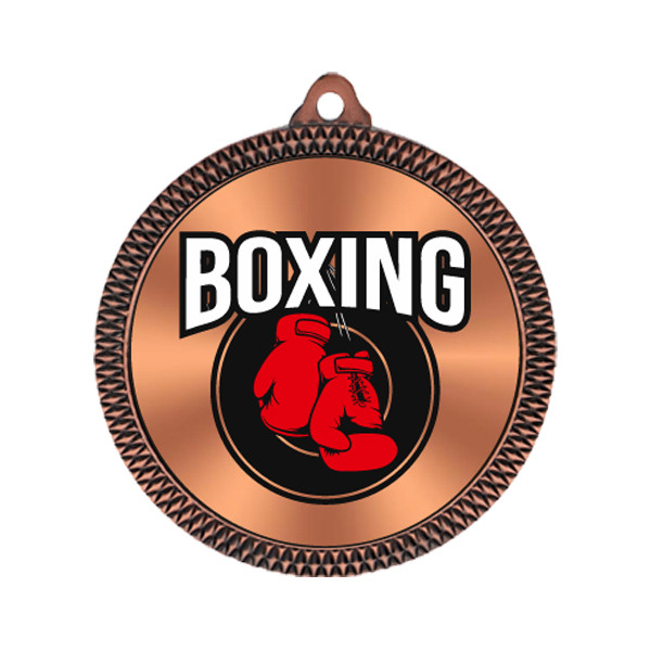 Boxing 60mm Medal