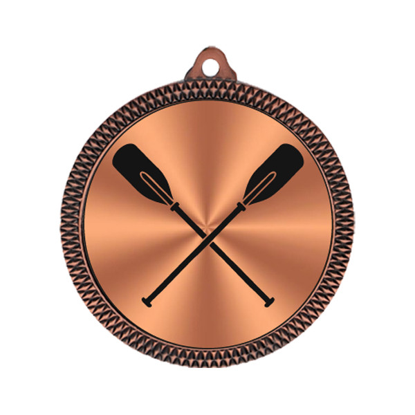 Canoeing 60mm Medal