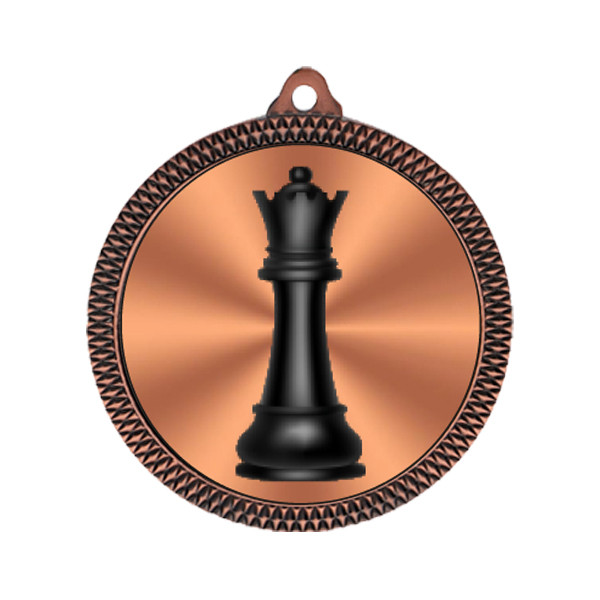 Chess 60mm Medal