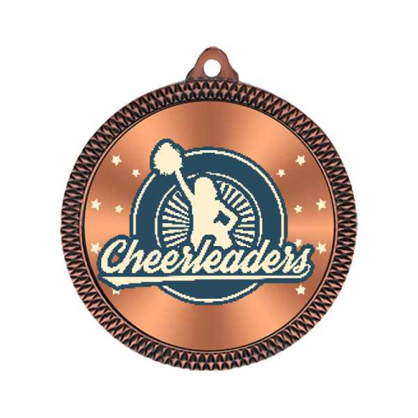Cheerleading 60mm Medal
